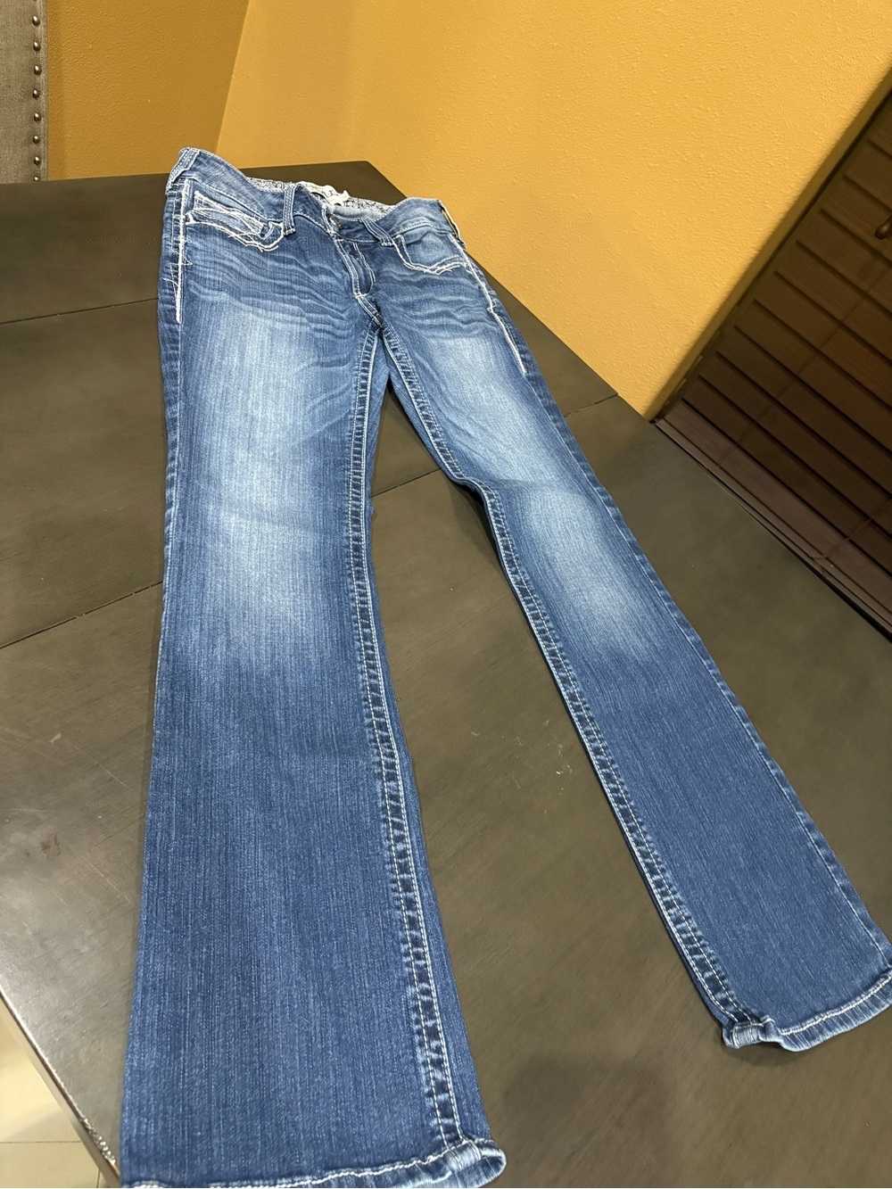 Women's Ariat Marine Mid Rise Bootcut Jeans